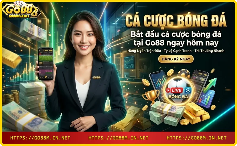 bắt đầu cá cược bóng đá Go88 ngay hôm nay