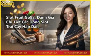 Các biểu tượng trái cây trên slot machine Go88