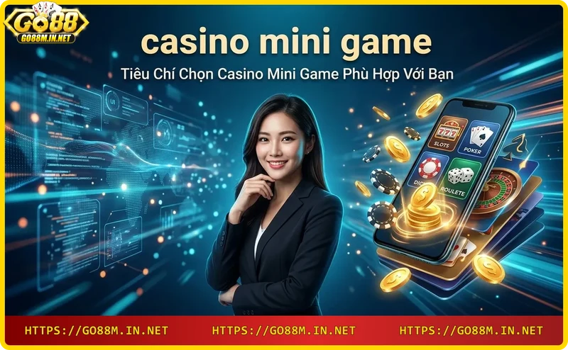 Các tiêu chí lựa chọn casino mini game phù hợp: tỷ lệ thưởng, thời gian, uy tín