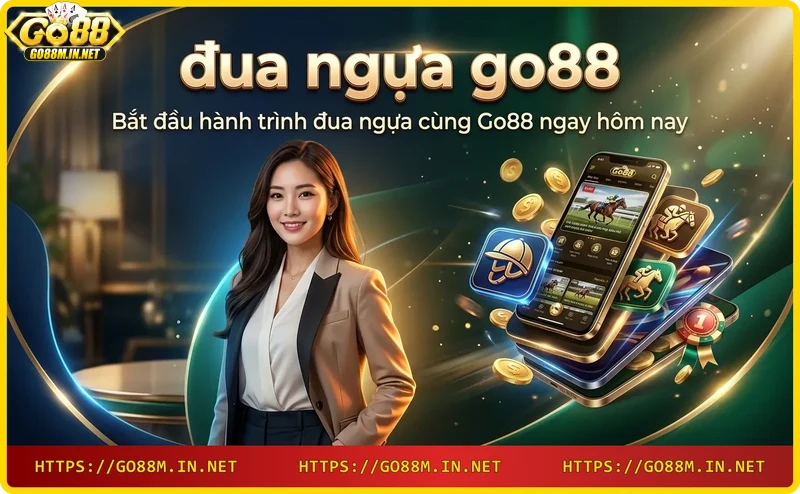 Cảnh tượng mãn nhãn khi bắt đầu cuộc đua ngựa cùng Go88