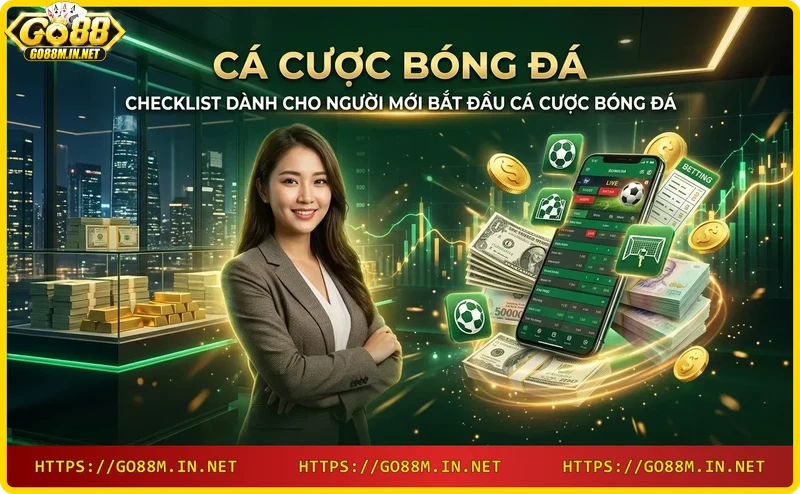 checklist cho người mới cá cược bóng đá