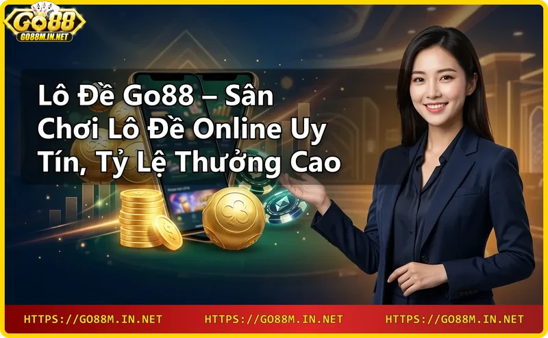 Giao diện lô đề online Go88 trên màn hình hiện đại