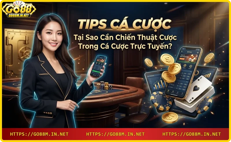 Hình ảnh minh họa chiến thuật cá cược với quân cờ vua vàng và màn hình phân tích dữ liệu