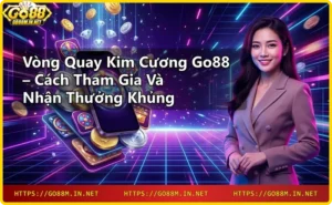 Lợi ích khi tham gia vòng quay kim cương Go88 với phần thưởng kim cương, coin vàng và quà VIP