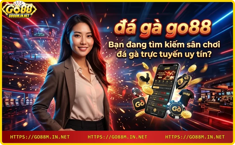 Người chơi theo dõi trận đá gà trực tuyến trên màn hình hologram tại Go88