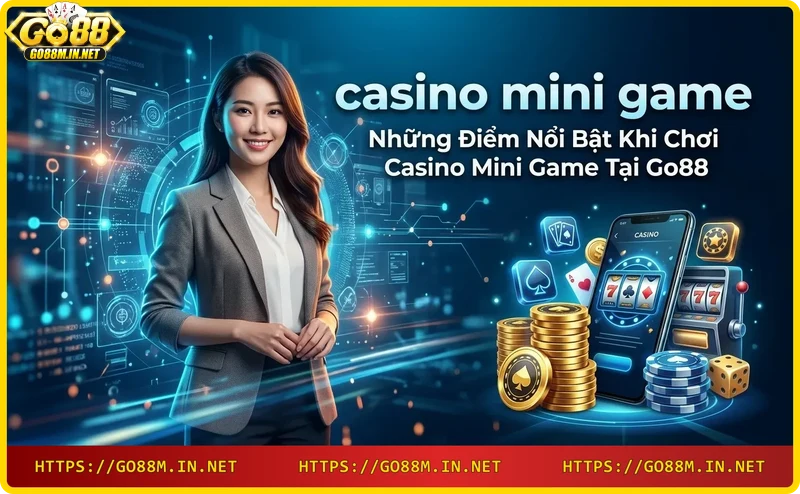 Người chơi trải nghiệm casino mini game Go88 trên điện thoại với các ưu điểm nổi bật