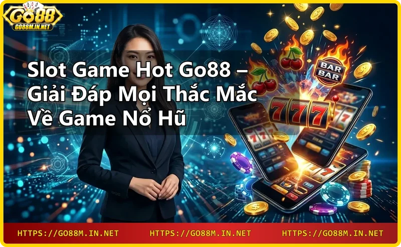 Sảnh slot game hot tại Go88 với nhiều máy slot chủ đề khác nhau