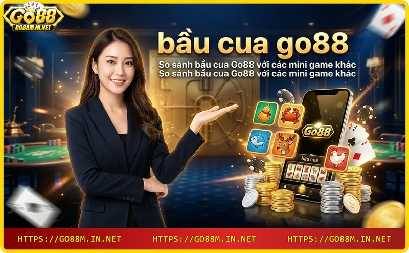 So sánh bầu cua, xóc đĩa và tài xỉu tại Go88