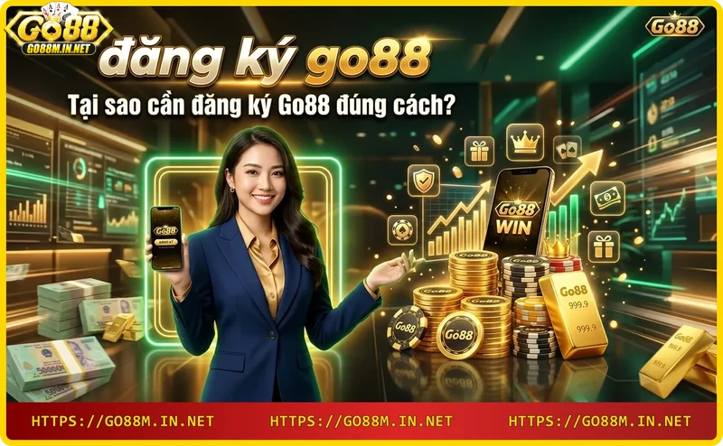 So sánh đăng ký qua link giả mạo và link chính thức Go88