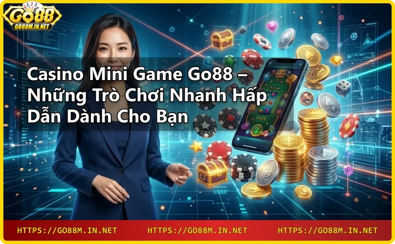 Tổng quan các casino mini game phổ biến tại Go88: tài xỉu, bầu cua, xóc đĩa, mini poker